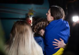 Meeting of women released from Russian captivity