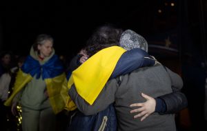 Meeting of women released from Russian captivity