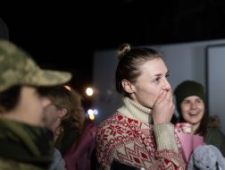 Meeting of women released from Russian captivity