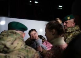 Meeting of women released from Russian captivity