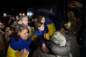 Meeting of women released from Russian captivity