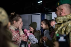 Meeting of women released from Russian captivity