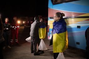 Meeting of women released from Russian captivity