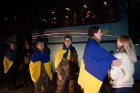 Meeting of women released from Russian captivity