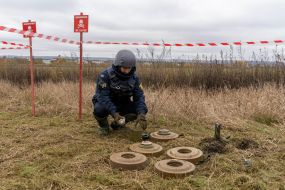 Minesweeper shows explosive items