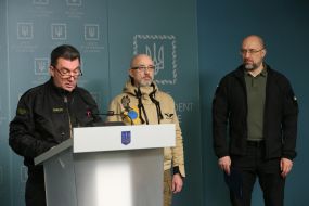 Denys Shmyhal, Oleksiy Danylov, Oleksiy Reznikov