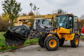 Демонтаж пам’ятник "радянським визволителям" в Ужгороді на кордоні зі Словаччиною