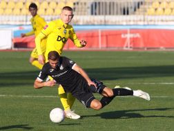 Soccer. Championship of Ukraine. FC "Metallist" (Kharkiv) and FC "Kryvbas" (Krivoy Rog)