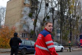 Consequences of the rocket attack on Kyiv