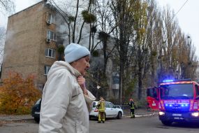 Consequences of the rocket attack on Kyiv