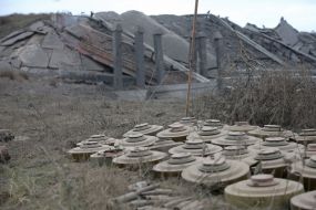 Demining in the Kherson region