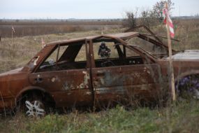 Demining in the Kherson region
