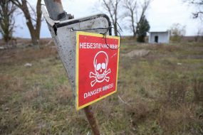 Demining in the Kherson region