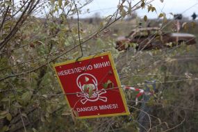 Demining in the Kherson region
