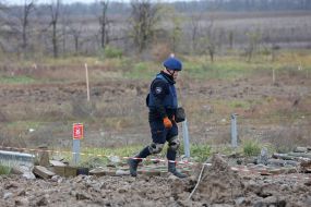 Demining in the Kherson region