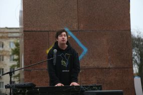 Dmytro Shurov's concert in Kherson