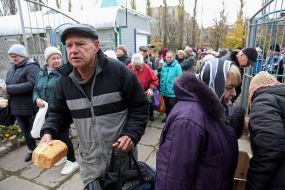 Humanitarian aid in Kherson