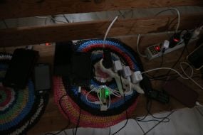 Volunteer point in Kherson