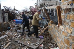 Posad-Pokrovskoe village (Kherson region)