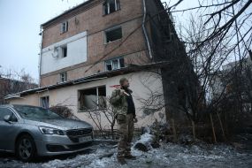 Consequences of rocket fire by the Russian occupiers in Vyshgorod