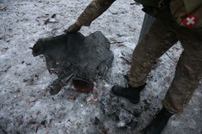 Consequences of rocket fire by the Russian occupiers in Vyshgorod