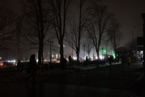 Kyiv without light