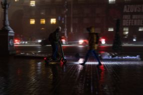 Kyiv without light