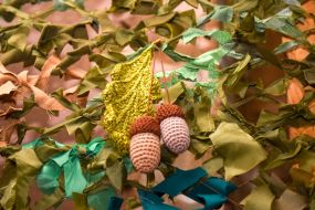 Фрагмент маскировочной сетки - картины