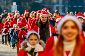 A charity parade with the slogan "Meet Mykola - Help the Armed Forces of Ukraine"