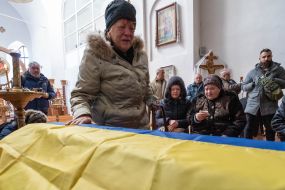 Farewell ceremony for Ukrainian children's writer Volodymyr Vakulenko
