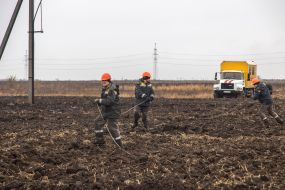 Energy workers eliminate the consequences of rocket attack in the Odessa region