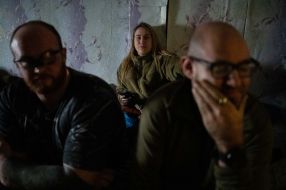 Servicemen of the Carpathian Sich battalion