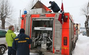 Transfer of aid to units of the State Emergency Service in the Dnipropetrovsk region