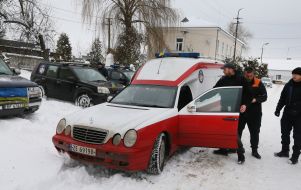 Transfer of aid to units of the State Emergency Service in the Dnipropetrovsk region
