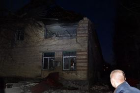 Последствия обстрела Киева