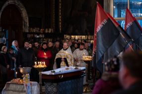 The funeral of Artem Skoropadsky
