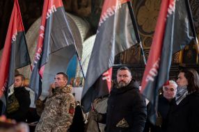 The funeral of Artem Skoropadsky