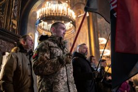 The funeral of Artem Skoropadsky