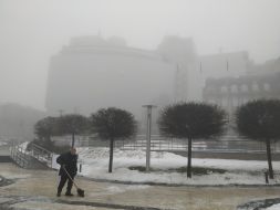 Fog in Kyiv