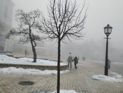 Fog in Kyiv