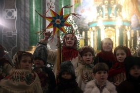 Празднование Рождества в Киеве