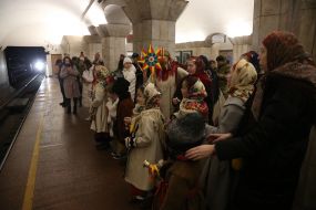 Празднование Рождества в Киеве