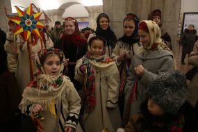 Празднование Рождества в Киеве