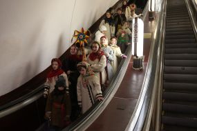 Празднование Рождества в Киеве