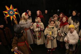 Празднование Рождества в Киеве