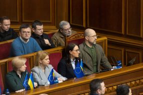 Ministers in the Government Box