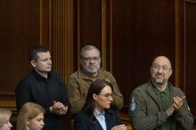 Ministers in the Government Box