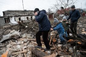 Consequences of the rocket attack on Kyiv