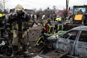 Consequences of the rocket attack on Kyiv