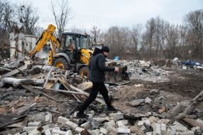 Consequences of the rocket attack on Kyiv